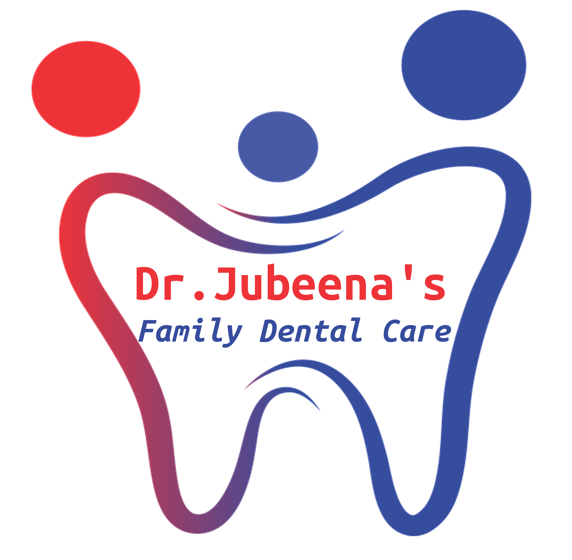 doctor Jubeena's dental clinic logo